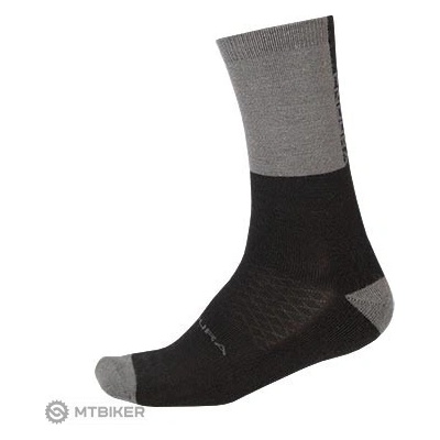 Endura Zimní ponožky Baabaa Merino Black