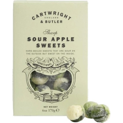 Cartwright & Butler Kyselé bonbony Jablko 170 g