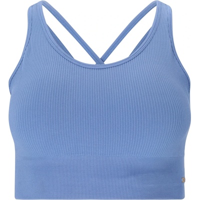 ATHLECIA Дамски спортен сутиен Athlecia Women's Aideny Seamless Rib Bra Sports bra - Ebb And Flow - размер L/XL (114-3009-0412)