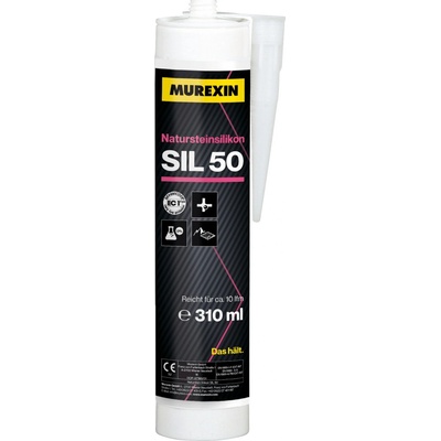 Murexin SIL 50 sanitární silikon 310 g anthrazit