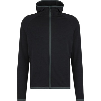 Heber Peak Мъжко вълнено яке Heber Peak MerinoBlend SaplingHe. Zip Hoody Zip-up hoodie - Black - размер XL (005-5610-0114)