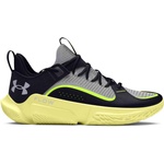Under Armour Flofutr x 3 черно, Светлоотразителен неон, сиво 45 (3026630-003)