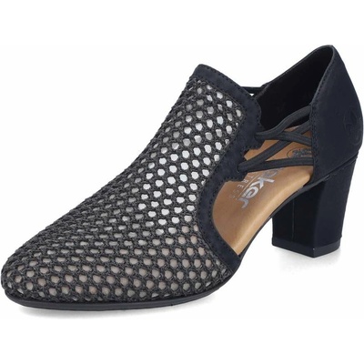 Rieker dámské lodičky 41052-00 černá – Zboží Mobilmania