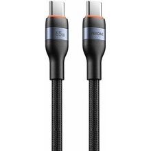 Wekome WDC-C32 USB-C na USB-C 1,2m černý