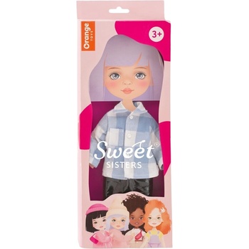 Orange Toys Комплект дрехи за кукла Orange Toys Sweet Sisters - Карирана риза (S18)