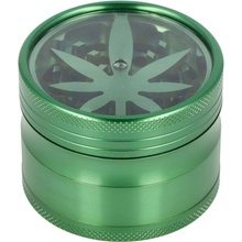 Super Heroes drtič tabáku kovový alu green 62 mm