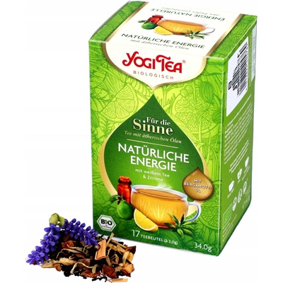 Yogi Tea Bio Pro Smysly Přirozená energie 17 x 2 g