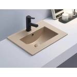 Inter Ceramic Мивка за баня Софи 61х46, 5 см, беж за шкаф (6066bg)