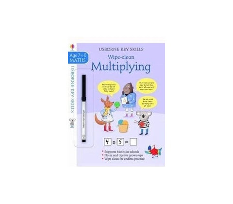 Wipe-Clean Multiplying 7-8