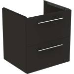 Ideal Standard i. Life B - Шкаф за мивка 60x63x51 см, 2 чекмеджета, матово въгленово сиво T5270NV (T5270NV)