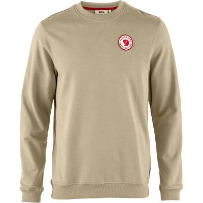 Fjällräven Мъжки пуловер Fjällräven 1960 Logo Badge Sweater Jumper - Fossil - размер XL (017-3150-0715)