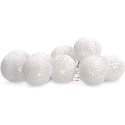Solight 1V201 - LED Декоративни топки 10xLED/2xAA 1м топло бяло (SL0424)