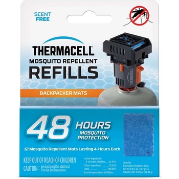 Thermacell M-48 Náhradní polštářky do kempingového odpuzovače 12 ks
