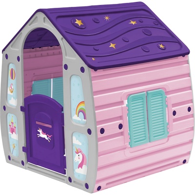 Chipolino Детска къща за игра Chipolino - Magical House, Еднорог (PLHU002504UN)