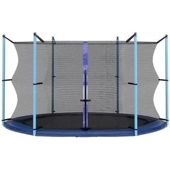 SPARTAN Спартан: Предпазна мрежа за батут с диаметър 305 cm, с вътрешна мрежа - 3 крака и 6 стълба (1286)