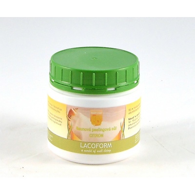 Lacoform peelingová sůl Citron 500 g