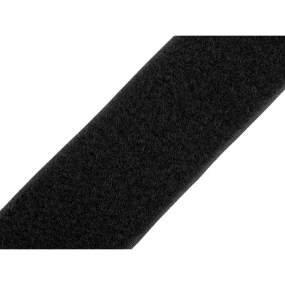 Stoklasa Suchý zip plyš šíře 50 mm Balení: 1 m, Varianta: 1 černá 1 černá