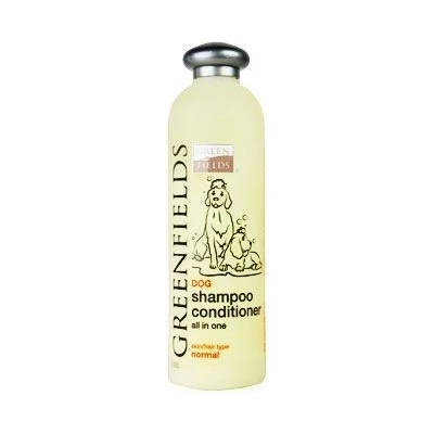 Greenfields Shampoo Dog Šetrný šampon a kondicioner pro psy s delší srstí 400 ml