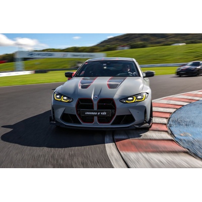 Jízda v BMW M4 CSL na velkém okruhu Autodromu Most