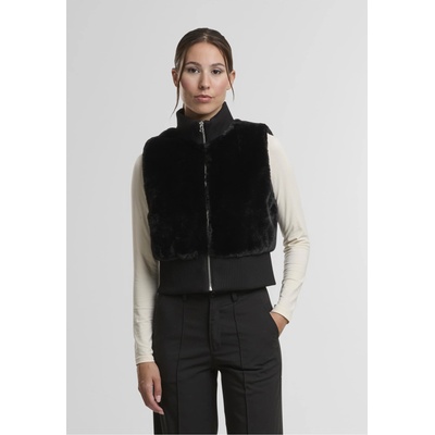 Urban Classics Грейка Ladies Cropped Faux Fur Vest black XSUB-TB7933-00007 - Камуфлаж, размер M