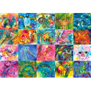 Enjoy - Puzzle Animal Magic - 1 000 piese