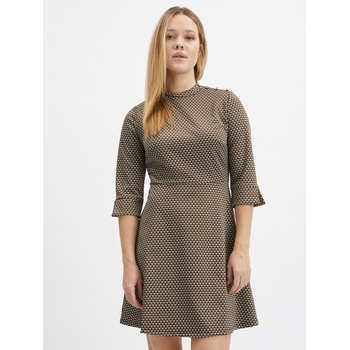 orsay Кафява дамска рокля с десен ORSAY Orsay | Kafyav | ЖЕНИ | XS