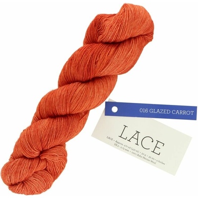 Malabrigo Lace 016 Glazed Carrot oranžová