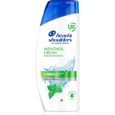 Head & Shoulders Menthol Fresh шампоан против пърхот с охлаждащ ефект 625ml