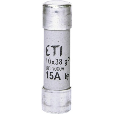 ETI Valcová poistka špeciálna CH10x38 15A gPV 1000V DC 30kA