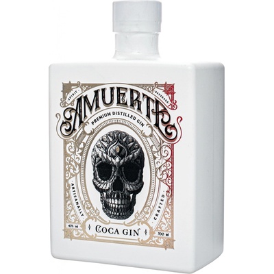 Amuerte Coca Leaf Gin White Edition 43% 0,7 l (holá láhev)