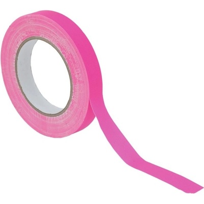 Gaffa páska UV aktívna ružová 19 mm x 25 m