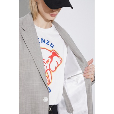 Kenzo Вълнено сако Kenzo Solid Kimono Blazer (FE52VE2469RB.96)