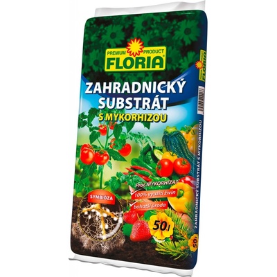 Agro CS Floria Zahradnický substrát s mykorhizou 50 l