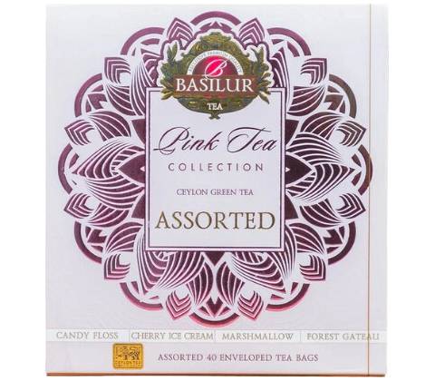 Basilur Gift Pink Tea Assorted 40 ks