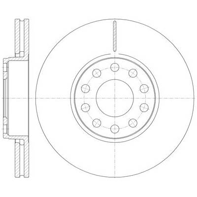 Brzdový kotúč REMSA 61227.10