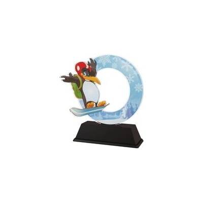 Poháry Bauer Akrylátová trofej AKEKC001M20 Snowboard