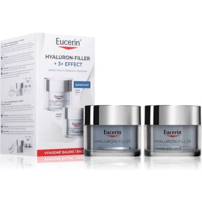 Eucerin Hyaluron-Filler + 3x Effect грижа против бръчки изгодна опаковка