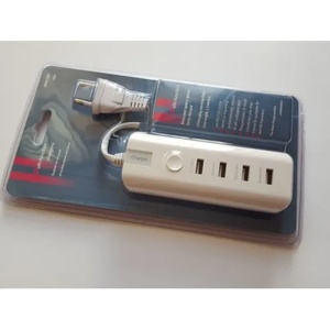  Мултифункционално USB зарядно устройство за телефони, тaблети и др. устройства 4 в1
