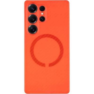Tactical MagForce Aramid Bloody Mary Limited Edition Case - кевларен кейс с MagSafe за Samsung Galaxy S25 Ultra (червен)