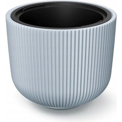 Prosperplast Kvetináč plast biely 39,1 x 39,1 x 32,1 cm