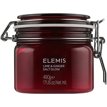 Elemis Exotic Lime & Ginger Salt Glow солен пилинг за тяло с лайм и джинджифил унисекс 490 гр