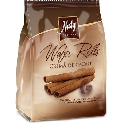 Naty Trubičky s kakaovou náplňou 200 g