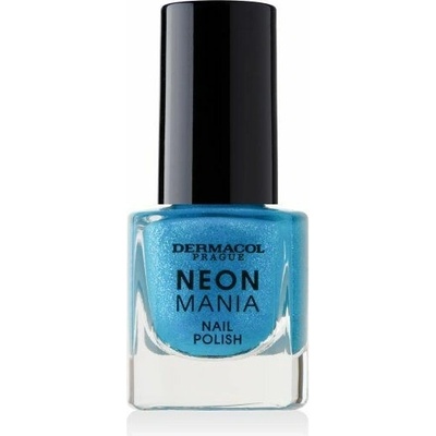 Dermacol Neon Mania Nail Polish lak na nechty 6 Azure Aqua 5 ml