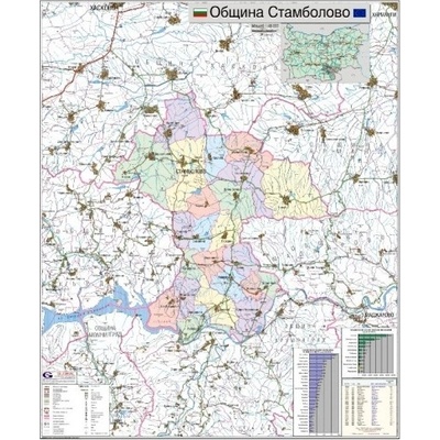 Mapmedia Карта на община Стамболово