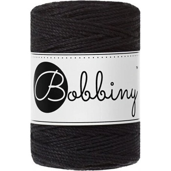 Bobbiny 3PLY Macramé Rope 1, 5 mm 100 m Black юта (TD-E004)