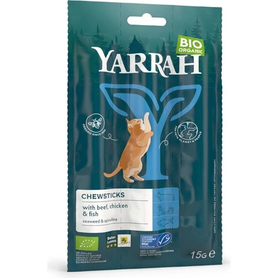 Yarrah Bio Chew Sticks s rybou 45 g