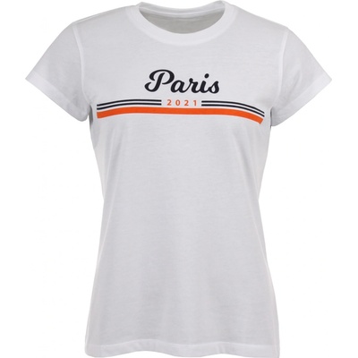 Wilson Paris 2021 Tech Tee bílá