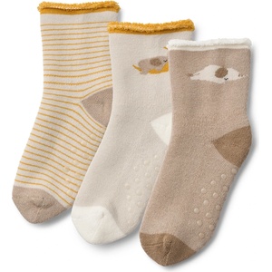 LIEWOOD Детски чорапи за бягане LIEWOOD Kid's Eloy Baby Socks 3-Pack Sports socks - Elephant / Creme De La Creme - размер 25-28 (EU) (207-2281-0114)