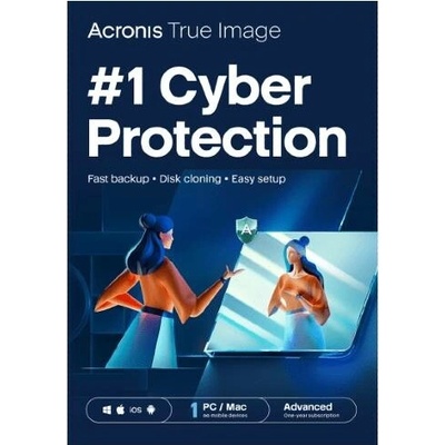 Acronis True Image Advanced pro 1 počítač + 50 GB úložiště, předplatné na 1 rok (THIZSLLOS) – Zboží Živě