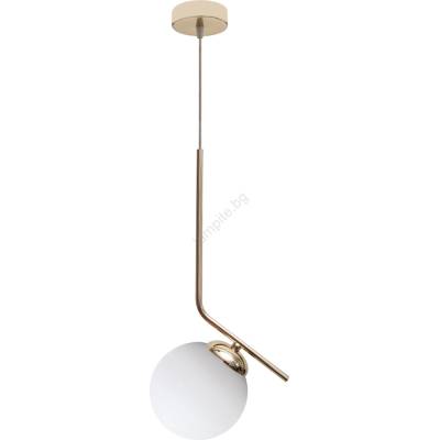 HEXE Пендел FIRA 1xE27/60W/230V златист (HX0262)